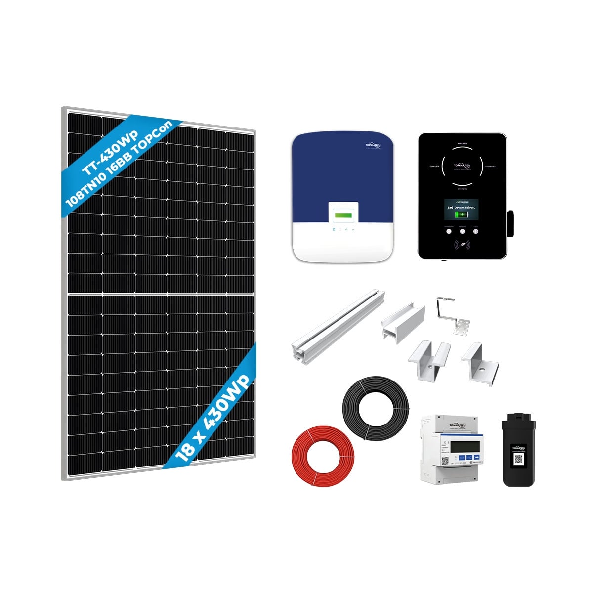 Üç Faz 10kWe Trio Atom On Grid Small Paket